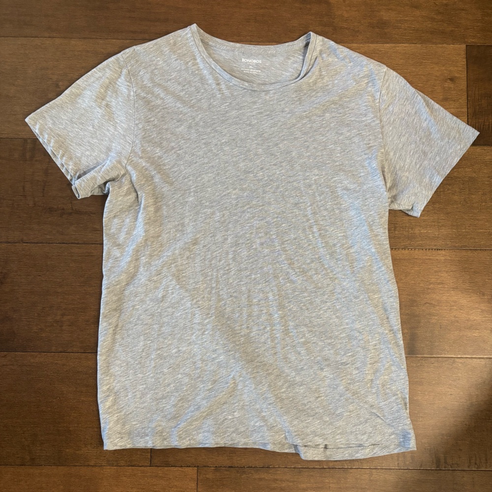 Bonobos Light Gray Men's Short Sleeve Tee